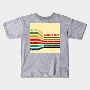 Aussie NFL Fantasy Stripes Kids T-Shirt